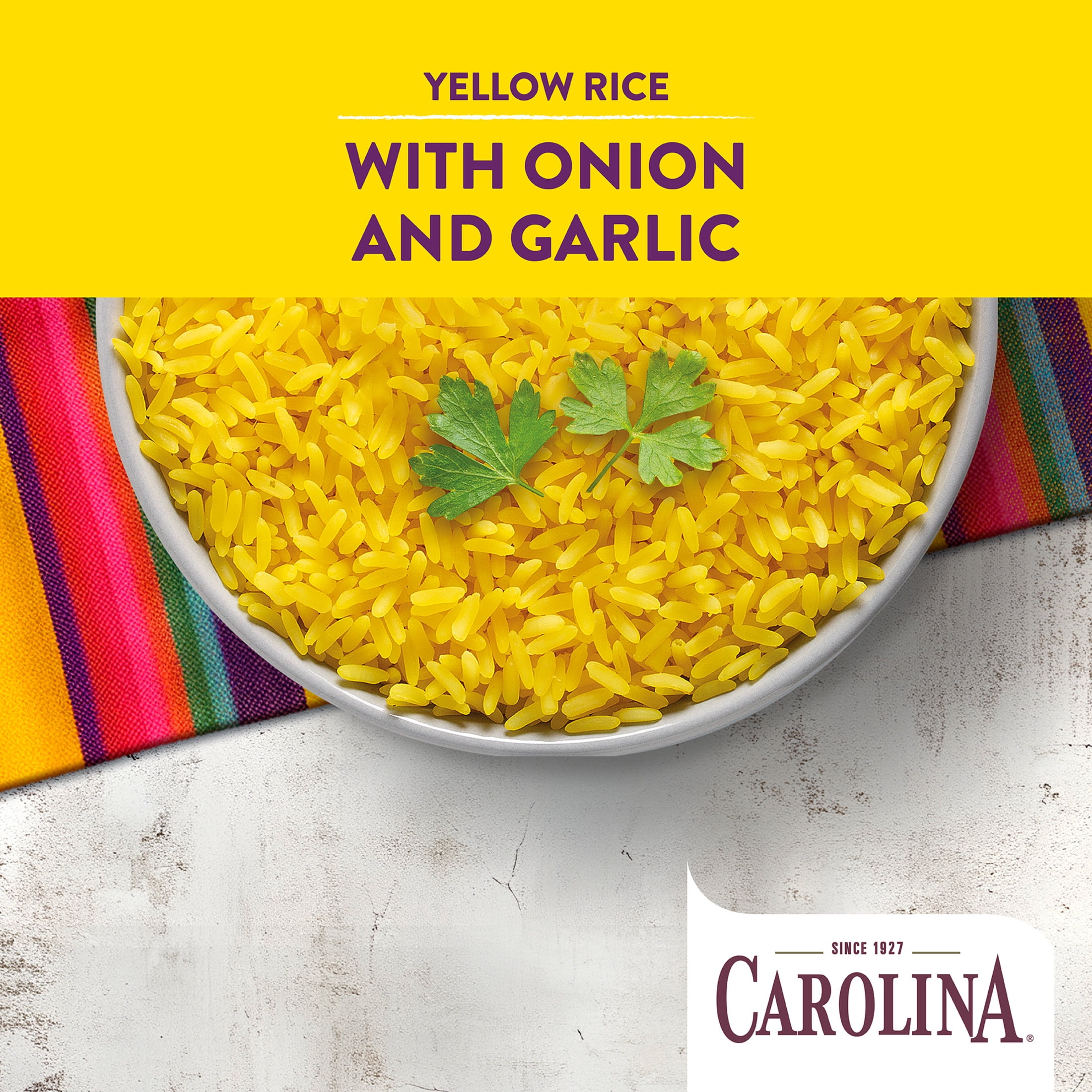 (6 pack) Carolina Ready-to-Eat Yellow Microwavable Rice, Gluten Free, 8.8 oz Pouch