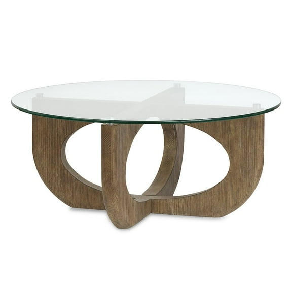 Magnussen Home Lainey Almond Round Cocktail Table