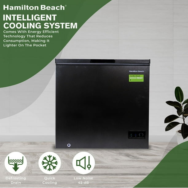 富士通　HOTMAN KH-60F Hamilton Beach, Chest Freezer, Granite Design (7 cu. ft