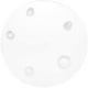 thumbnail image 2 of Toilet Tank Flapper Gasket Universal Toilet Flapper Shock-Abrasion Resistant 1Set, 2 of 5