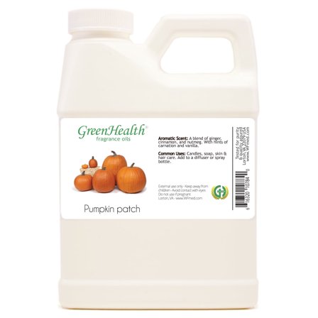GreenHealth Pumpkin Patch Fragrance Oil 16 fl oz White Plastic Jug with Cap