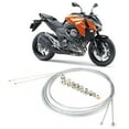 thumbnail image 1 of Kit de reparación de Cables de Embrague, 2m/6.6 Pies Cable de Freno Alta Resistencia Universal para el Accesorio de Motocicletas, 1 of 7