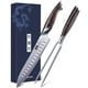 thumbnail image 1 of Set de Cuchillos de Cocina HOSHANHO Cuchillo para Cortar 8" y Tenedor 7" Afilados, 1 of 7