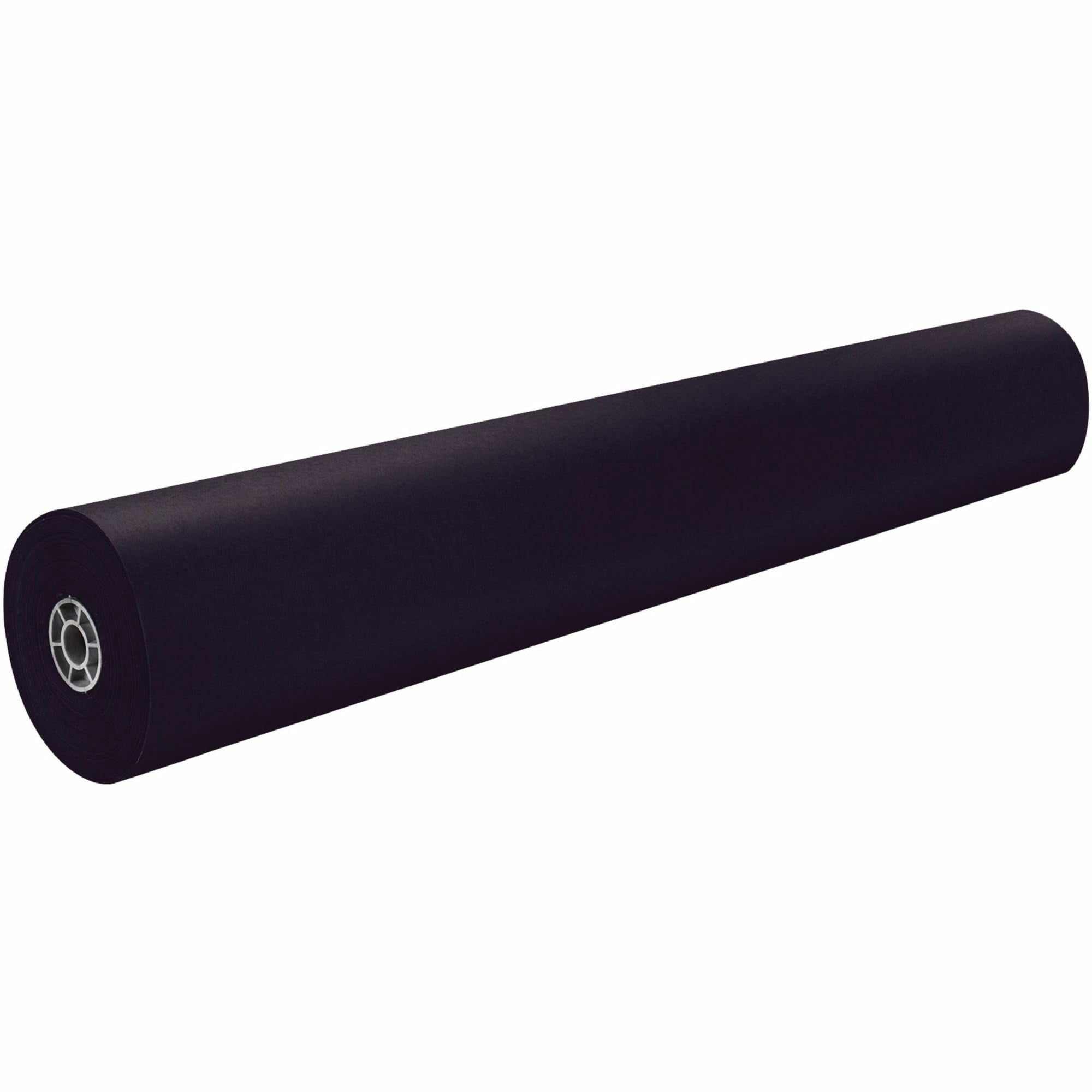 Pacon® Rainbow Duo-Finish Kraft Paper Roll, 36" x 1000', Black