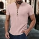 thumbnail image 2 of Playeras Deportivas Camiseta De Manga Corta Para Hombre Camisetas Casuales Sólidas Para Vacaciones Tops, 2 of 5