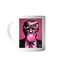 thumbnail image 3 of Ceramic Mug, Vibrant Trump Pink Bubble Gum Coffee Cup, Perfect Mug for Any Occasion Gifts, 3 of 5