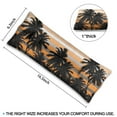thumbnail image 4 of Tropical Palm Trees Mastectomy Pillow - Soft Post Surgery Seatbelt Cushion for Women, 4 of 7