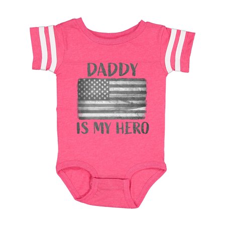 

Inktastic Daddy is My Hero Gift Baby Boy or Baby Girl Bodysuit