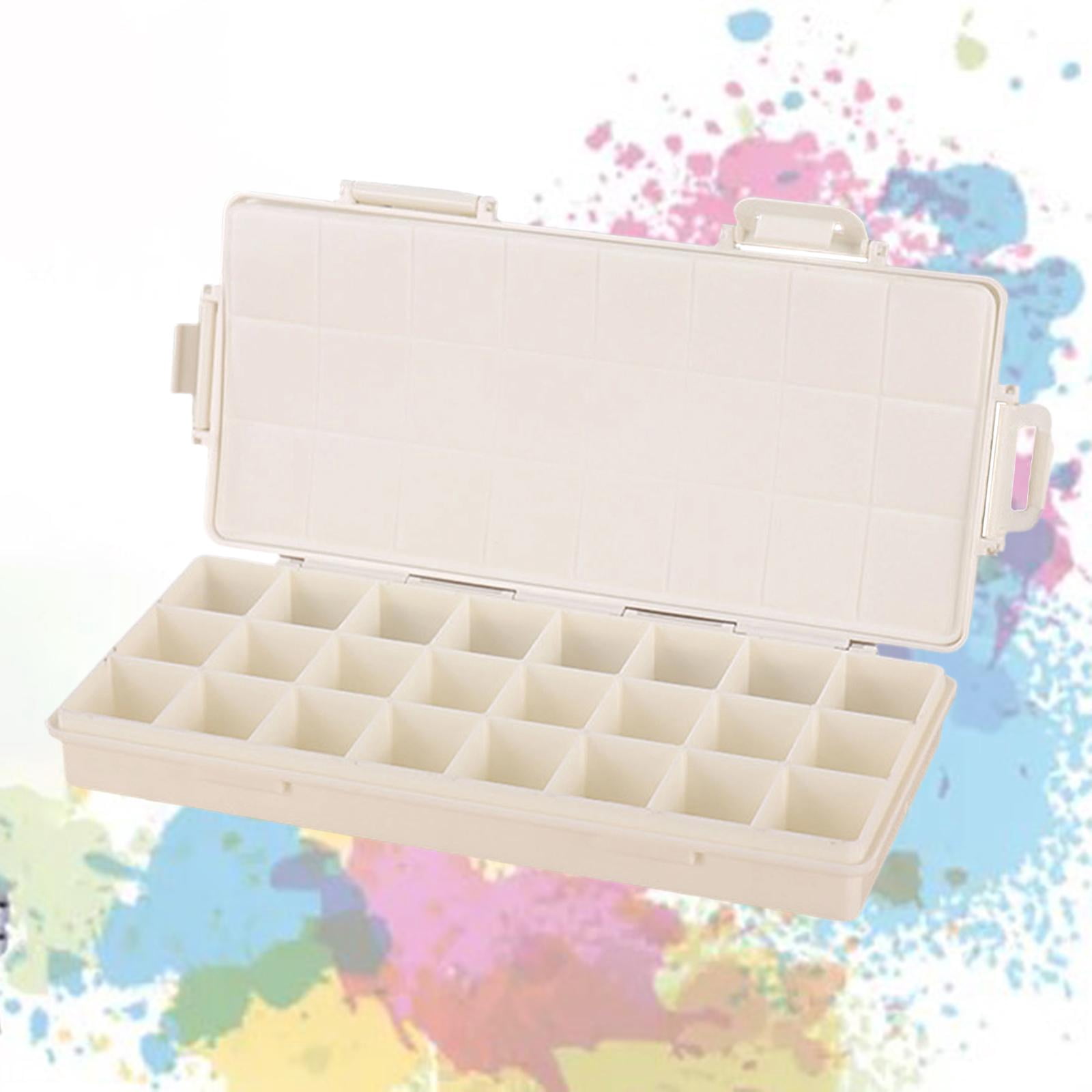 Watercolor Palette Empty Lid Travel Pigment Paint Pallet PP Moisture Retention for Kids Gouache Artists