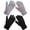 Black/Grey, variant on 2 Pairs Winter Chenille Gloves for Women, Thick Fleece Lined Touchscreen Gloves with Elastic Cuff, Soft Thermal Knit Mittens for Cold Weather, Beige/Black, L