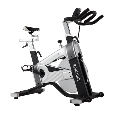 Commercial Exercise Bike Stationary Fitness Bike with Silent Belt Drive & Magnetic Resistance Adjustable Comfortable Seat 300 LB Capacity for Home Cardio