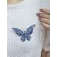 thumbnail image 5 of Broche de mariposa con diamantes de imitación para mujeres y niñas, exquisito broche de moda, 5 of 5