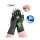 thumbnail image 3 of 2 pares de guantes de compresión para artritis, guantes sin dedos para mujeres y hombres, alivio del dolor de artritis, artritis reumatoide (antideslizantes, M), 3 of 5