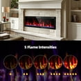 thumbnail image 2 of BREEZEHEAT 60 inch Electric Fireplace in-Wall Recessed and Wall Mounted Fireplace Heater,Linear Fireplace with Multicolor Flame,Timer,Low Noise,750/1500W,Remote Control, 2 of 9