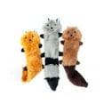 thumbnail image 2 of Zippy Paws Skinny Peltz - Fox, Raccoon, Squirrel - Small Pack of 3, 2 of 2