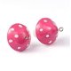 thumbnail image 3 of 10 colgantes de resina con forma de seta, colores surtidos, accesorios de joyería con forma de seta., 3 of 3