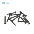 thumbnail image 4 of Uxcell M3.5 x 25mm Wood Screws Carbon Steel Black Oxide Black 200 Pack, 4 of 5