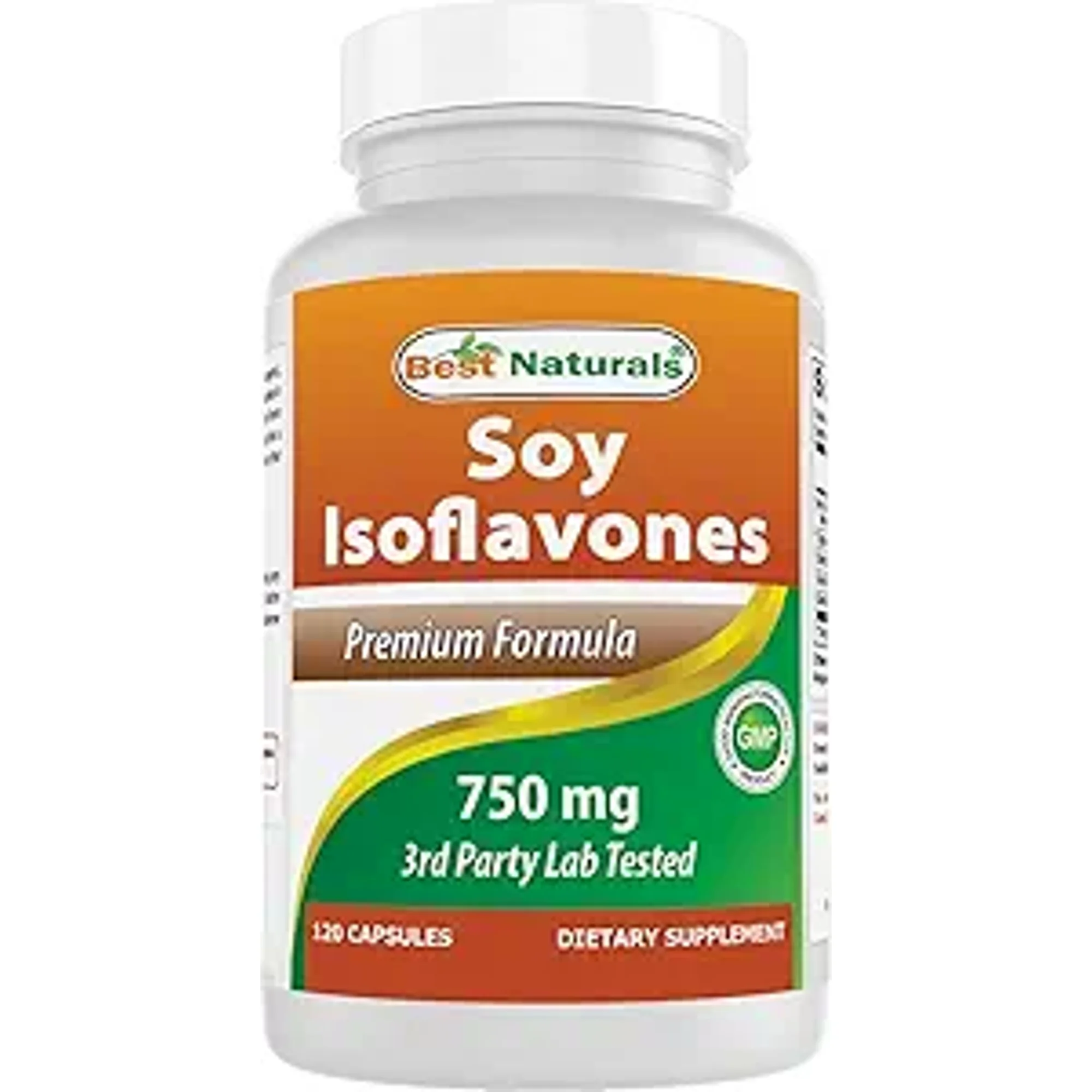 Best Naturals Soy Isoflavones 750 mg 120 Capsules