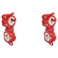 thumbnail image 3 of Decodeary Light Holder Plastics Metal Shockproof Lamps Bracket Rotatable Lamp Mount 360 Degree Supporting Rack Cycling Supplies Red/White 2Set, 3 of 6