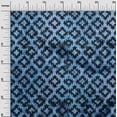 thumbnail image 2 of oneOone Cotton Cambric Medium Blue Fabric Paisley & Floral Quilting Supplies Print Sewing Fabric By The Yard 56 Inch Wide-KIQ, 2 of 4