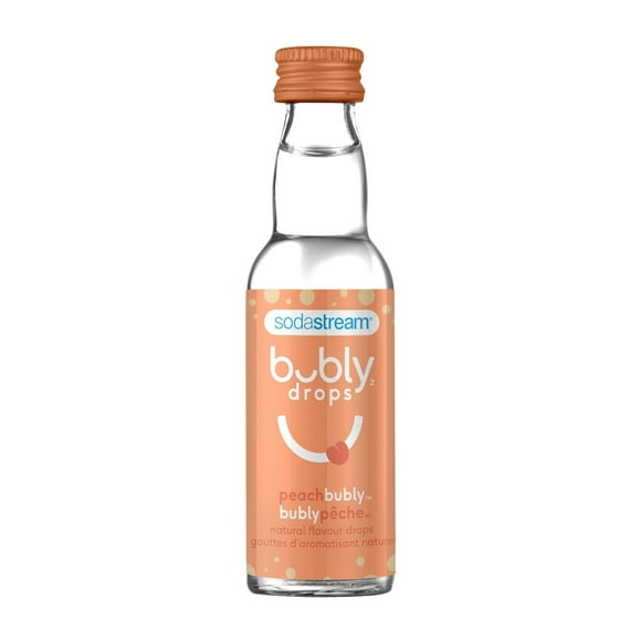 SodaStream bubly drops Peach, One 40ml bubly drop ™ bottle