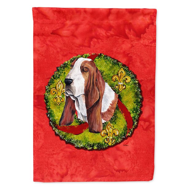 Basset Hound Garden Flag