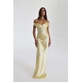 thumbnail image 2 of EASYBRAUS Satin Strapless Mermaid Evening Dress Women Long Formal Party Gown, 2 of 6