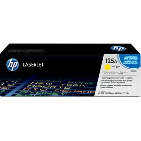 C3100 Yellow Toner - HP 125A (CB542A) Yellow Original LJ Toner Cartridge