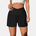 thumbnail image 4 of Womens Shorts 2025 Summer High Waisted Running Lined Workout Athletic Casual Jean Shorts S-2XL, 4 of 6