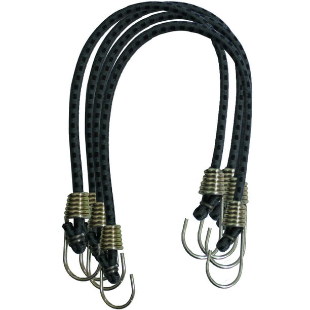 Hyper Tough 4pk 10" Mini Bungee Cords