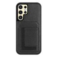 thumbnail image 1 of For Samsung Galaxy S24 Ultra Magnetic Case TPU + PU Leather Phone Back Cover with Detachable Card Holder, 1 of 4