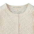 thumbnail image 2 of Hope & Henry Girls' Cropped Pointelle Cardigan, 2 of 3