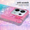 thumbnail image 3 of Funda para Xiaomi Redmi Note 13 Pro 5G Transparente con Brillos Carcasa Protectora Antigolpes con Glitter Brillante, 3 of 5