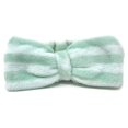 thumbnail image 1 of Diadema de peluche The Crme Shop | Diadema de spa | Diadema para lavarse la cara | Diademas para el cuidado de la piel | Diademas suaves y esponjosas para mujer (rayas verde menta), 1 of 5