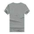 thumbnail image 4 of SELONE Womens T-Shirts Short Sleeve Tops Blouses Regular Fit T Shirts Pullover Tees Tops Graphic Print T-Shirts Crew Neck Tops Casual Blouses T Shirts Easy Care Soft Breathable Pullover Tops Gray S, 4 of 4