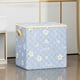 thumbnail image 1 of Bolsa organizadora para ropa de tela no tejida | Caja portátil para guardar armario con doble cremallera y asa reforzada | Contenedor plegable de gran capacidad para ropa de cama, edredones, 1 of 8