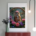 thumbnail image 2 of Diamond Art Kit for Adults, Elegant Owl Dreamcatcher Roses Diamond Painting for Adults Beginners, DIY Diamond Art Painting Kits, 5D Diamond Painting Crafts for Home Decor 12x16 Frameless, 2 of 7