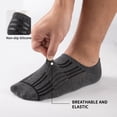 thumbnail image 7 of LITERRA 30 Pairs Mens Cotton No Show Socks Non Slip Grip Casual Breathable Athletic Socks for Men, 7 of 7