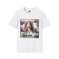 thumbnail image 3 of Basset Hound Draped In Blanket, 3 of 10