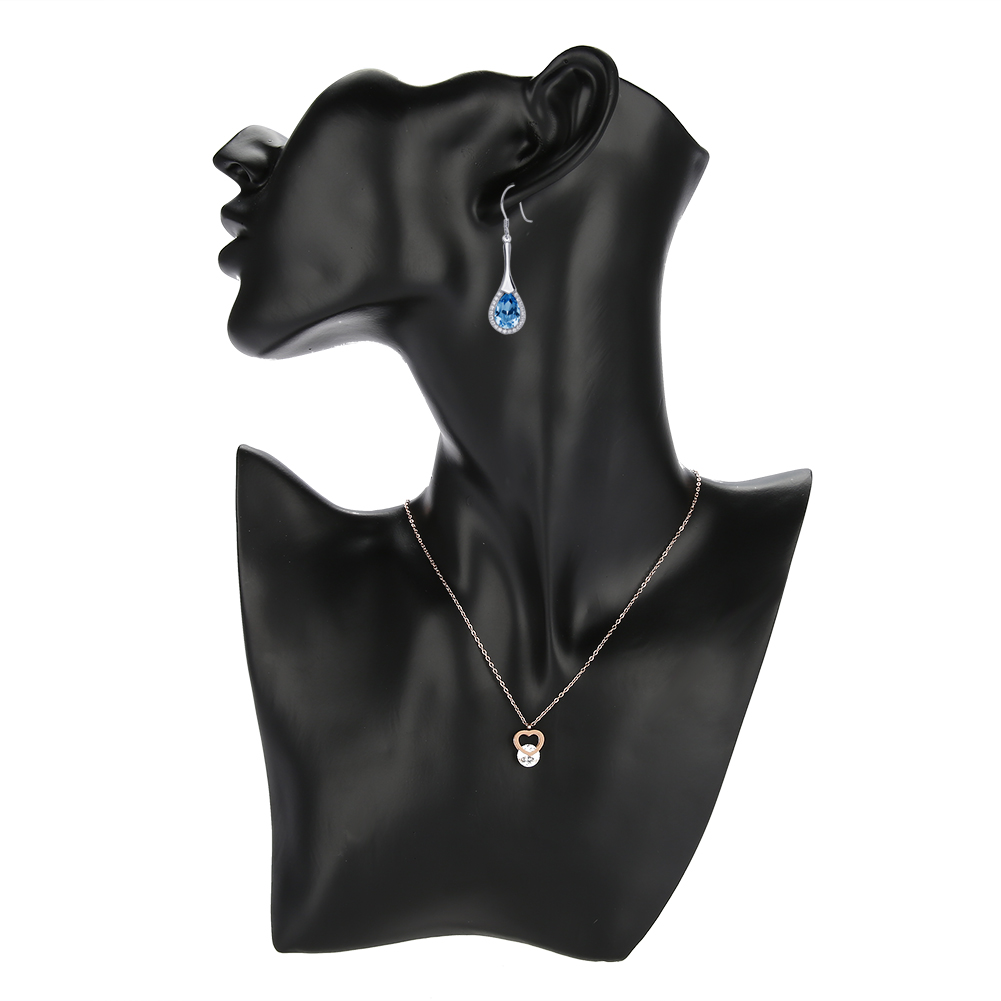 Details about  / Resin Mannequin Necklace Earring Display Head Bust Jewelry Stand Holder Rack Hot