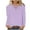 Purple, variant on Women Blouse 3/4 Sleeve Petite, Elegant Blouses for Women Wedding Guest Workout Shirts Women Women Tank Tops Loose Cotton Short Sleeve Tunic Tops for Women 3Xl