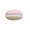Pink, variant on Macaron Round Pillow, Colorful Soft Plush Decorative Cushion for Kids Gift and Home Decor, 12.6 Inch Sweet Round Throw Pillow for Sofa Bed and Living Room, Blue