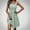 Green, variant on Sakmal Square Neckline Spring Dresses Sleeveless Sundress Midi Green Dresses ,Sizes S-2XL