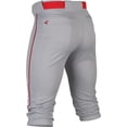 thumbnail image 2 of Pantalón de béisbol Easton RIVAL+, braguita con ribetes gris/rojo para jóvenes, XL, 2 of 4