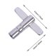 thumbnail image 3 of Llave metálica para afinar tambores - Enchufe estándar de 1/4", construcción duradera - Ajuste rápido del parche del tambor para bateristas, 3 of 8