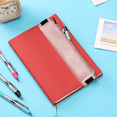 thumbnail image 5 of 2 Pcs PU Leather Small Pencil Pouch, Small Pen Pencil Stationery Pouch Bag Zipper Pencil Pouch for Pens, Pencils, Markers - Pink, 5 of 5