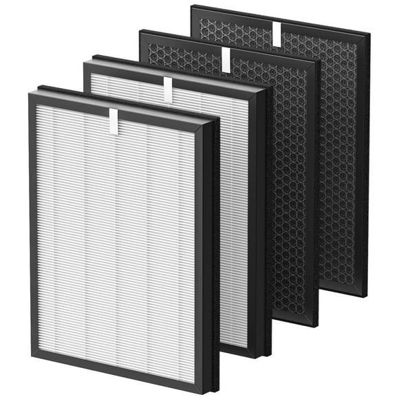 Juego de filtros de repuesto para purificador de aire Alexapure Breeze AP-B102