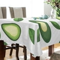 thumbnail image 4 of Yayeee Tablecloths for Rectangular Tables 54 x 54 inch Party Table Cover, Avocado, 4 of 6