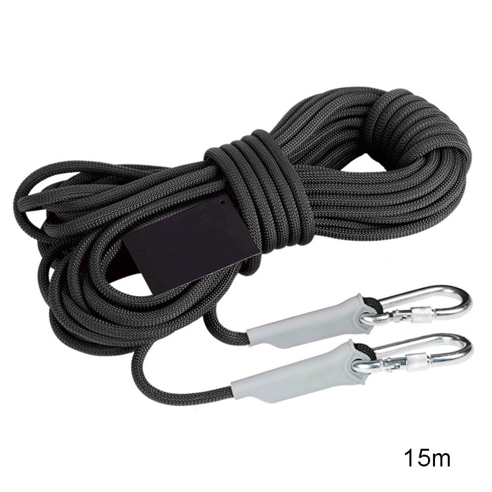 UDIYO 8mm 10/15/20m Outdoor Rock Climbing Mountain Survival Safety Rescue Rope Cord