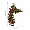 thumbnail image 3 of Christmas Tree Door Corner Hanging Decoration Resin Figurine for Door Frame Wall Holiday Display, 3 of 7